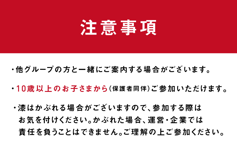伝統工芸・越前漆器の職人から学ぶ　木製トレーの拭き漆体験