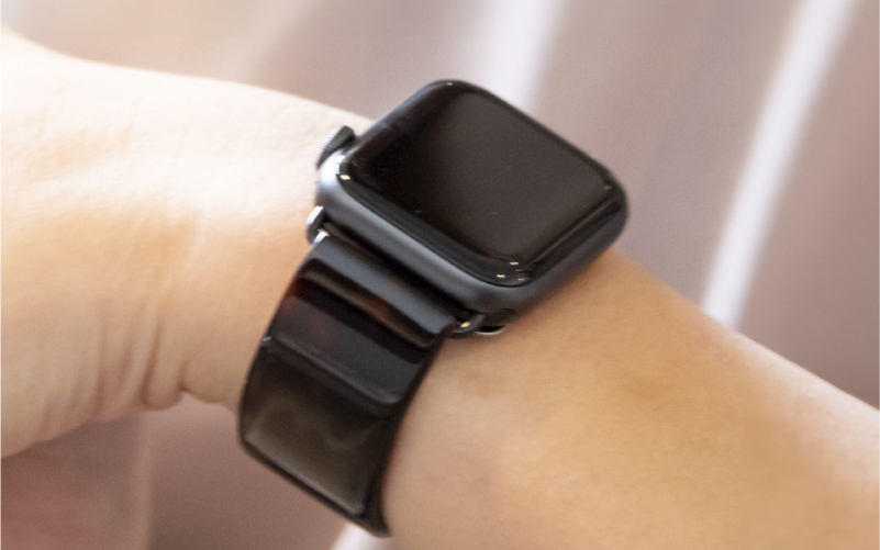 Apple Watch（アップルウォッチ）専用バンド 「Air bangle（エアバングル）」べっ甲カラー（ブラウン）（Ultra モデル）