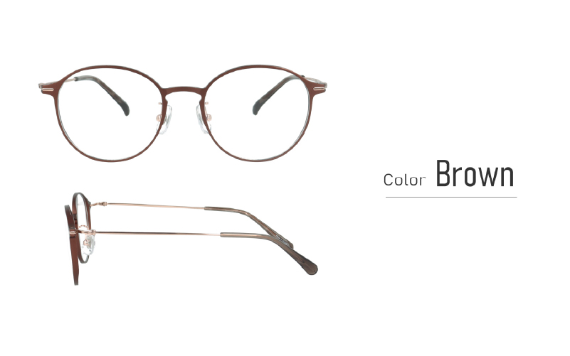 カラーと度数が選べる！【Gelee】アサヒオプティカルの鯖江産高級レンズ使用の老眼鏡 【DU-8007】型：ボストン　色：ブラック/（欠品)ブラウン/ゴールド/ワイン