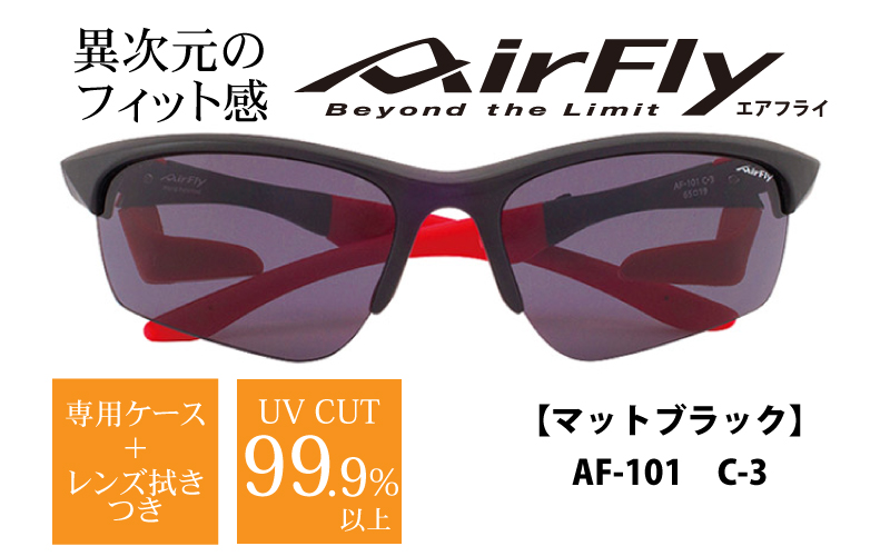 エアフライ ２眼　標準サイズ：マットブラック　AF-101 C-3
