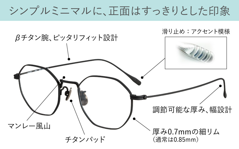 CHARMANT リーディンググラス AQ22532 ブラック　度数 +1.00