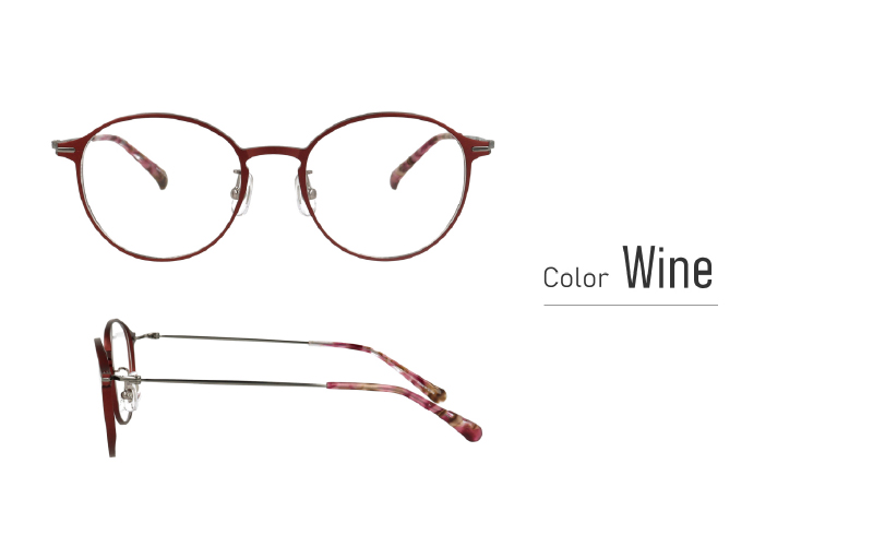 カラーと度数が選べる！【Gelee】アサヒオプティカルの鯖江産高級レンズ使用の老眼鏡 【DU-8007】型：ボストン　色：ブラック/（欠品)ブラウン/ゴールド/ワイン