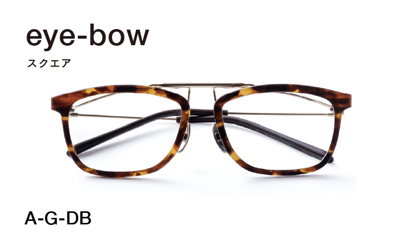 eye-bow スクエア A-G-DB(デミブラウン)