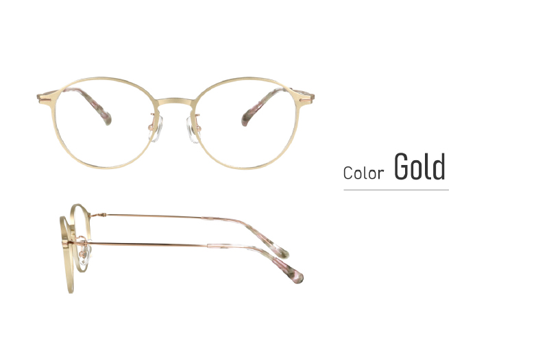 カラーと度数が選べる！【Gelee】アサヒオプティカルの鯖江産高級レンズ使用の老眼鏡 【DU-8007】型：ボストン　色：ブラック/（欠品)ブラウン/ゴールド/ワイン