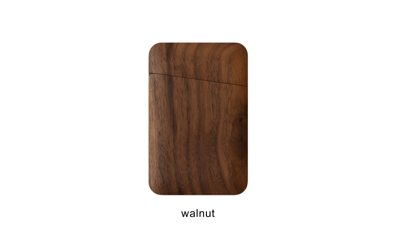 【Hacoa】おしゃれで美しいデザインの木製名刺入れ ウォールナット「Card Case Gentle」