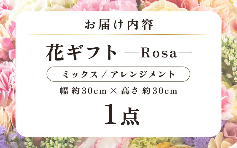 気分を変える花ギフト-Rosa-(アレンジメント・ミックス) [aw062-c002_01]