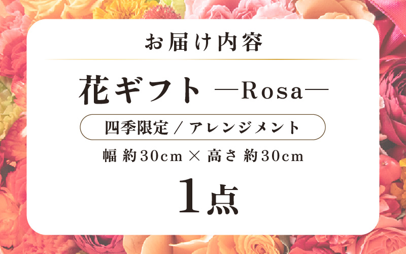 気分を変える花ギフト-Rosa-(アレンジメント・四季限定アイテム) [aw062-c002_09]