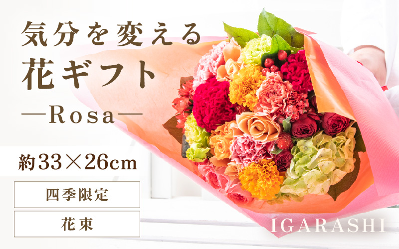 気分を変える花ギフト-Rosa-(花束・四季限定アイテム) [aw062-c002_10]