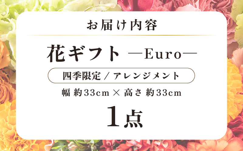 気分を変える花ギフト Euro(アレンジメント・四季限定アイテム) [aw062-c003_09]