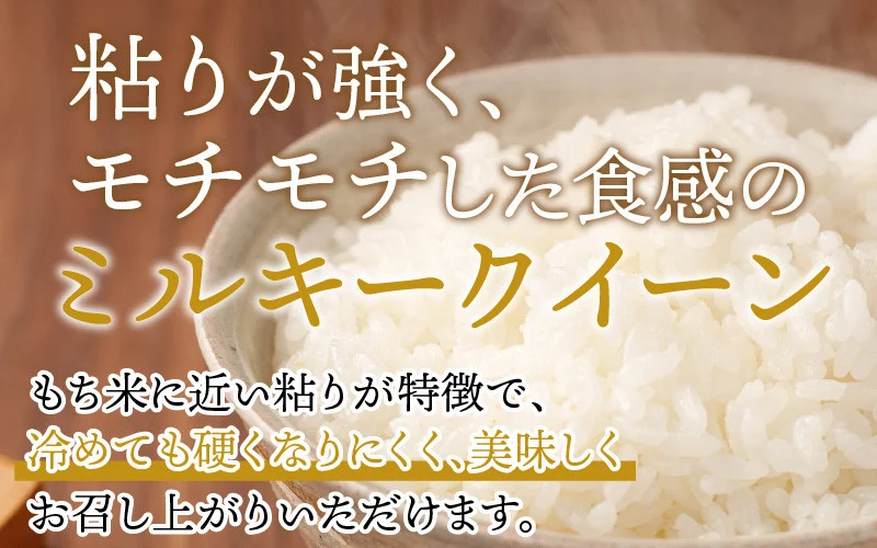 【令和7年産】ミルキークイーン 5kg 精米《お米マイスターが発送直前に精米！》／ 福井県産 ブランド米 ご飯 白米 新鮮 [aw064-a023]