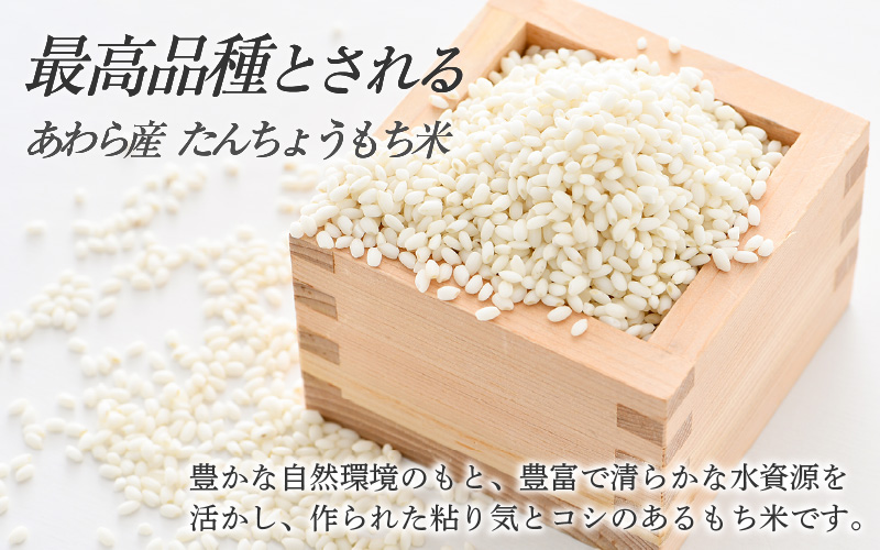 【令和7年産】たんちょうもち米 5kg 精米 ≪希少！お餅作りに最良≫ ／ 餅 タンチョウ 餅つき 丸餅 柏餅 [aw064-a021]