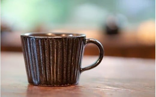 【青ノ木窯】鉄釉マグ [aw008-a002]