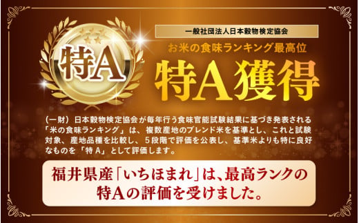 【令和7年産】いちほまれ 精米 5kg 《ギフトにもおすすめ！化粧箱入り》／ 福井県産 ブランド米 白米 贈り物 お取り寄せ [aw003-a012]