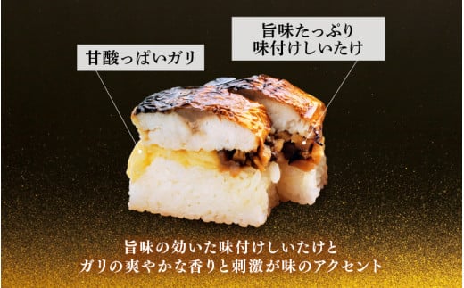 押し寿司セット(焼き鯖寿司、小鯛の押し寿司、炙り穴子の押し寿司) 3種20貫入《大人気返礼品！》／ 越前名物 おすし 押し寿司 鯖 鯛 穴子 カット済 取り分け お手軽 あわら [aw050-a005]