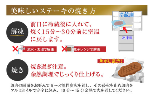 若狭牛 極上 赤身ステーキ詰合せ  ヒレステーキ・モモステーキ 各4枚 《発送直前にカットで新鮮！》 [aw009-j002]