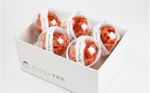 【先行予約】【極厚】堅あげ！れんこんチップス 5カップ ／ 腸活 お菓子 チップス れんこん 小分け おすすめ サクサク【2026年11月上旬以降順次発送予定】 [aw056-a016]