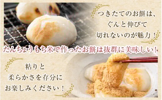 【令和7年産】たんちょうもち米 1.5kg×3袋（計4.5kg）精米 ≪希少！お餅作りに最良≫ ／ 餅 タンチョウ 餅つき 丸餅 柏餅 [aw064-a020]