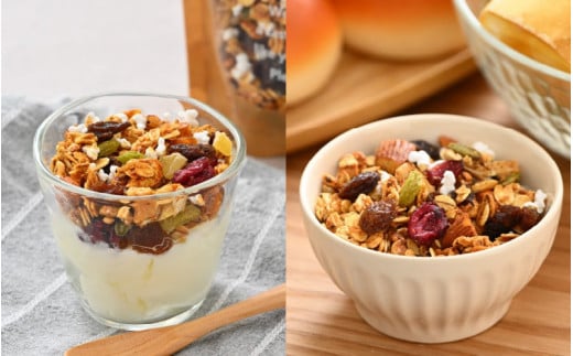 ＜定期便3回＞ 無添加 フルーツグラノーラ 250g×3袋 750g（計2.25kg）自家製 フルーツグラノーラ ／ 着色料不使用 オーガニック 果物 ドライフルーツ オートミール ヨーグルト 牛乳 シリアル 朝食 グルメ お取り寄せ ギフト 国産 ドライフルーツ ミックス クランベリー レーズン ナッツ きび砂糖 小分け グラノラ [aw051-c001]