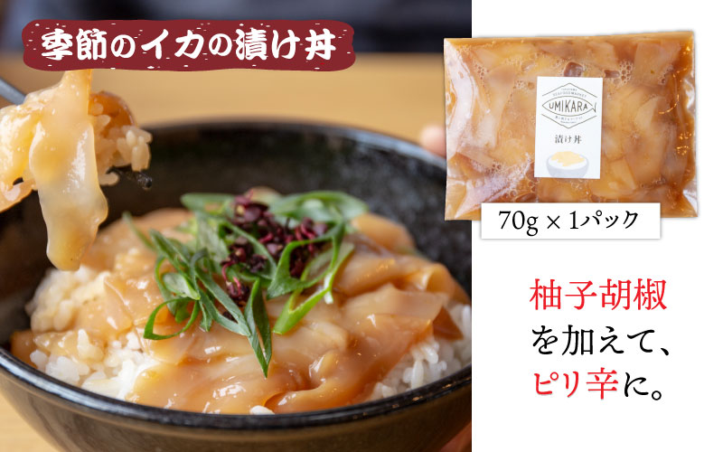 干物屋さんの漬け丼　オススメ5パック【急速冷凍】（プロトン凍結）