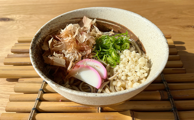 【12月下旬お届け】年越し蕎麦セット（自然薯蕎麦）8人前