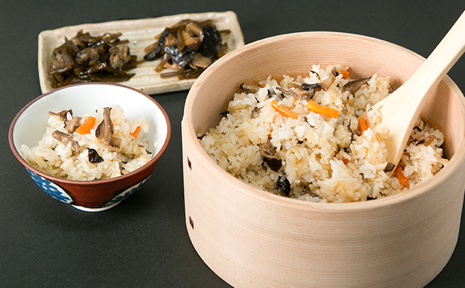 ふるさとの味 夢きのこごはんセットと米こうじみそ お米 コシヒカリ 調味料 惣菜