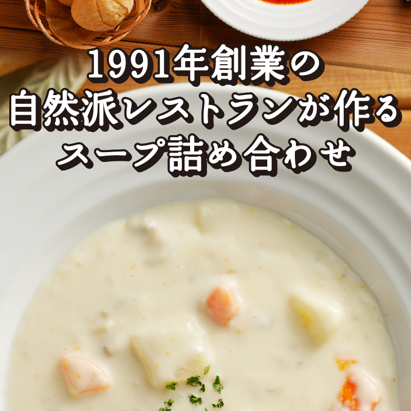 【3ヶ月定期便】 化学調味料無添加スープ10食セット