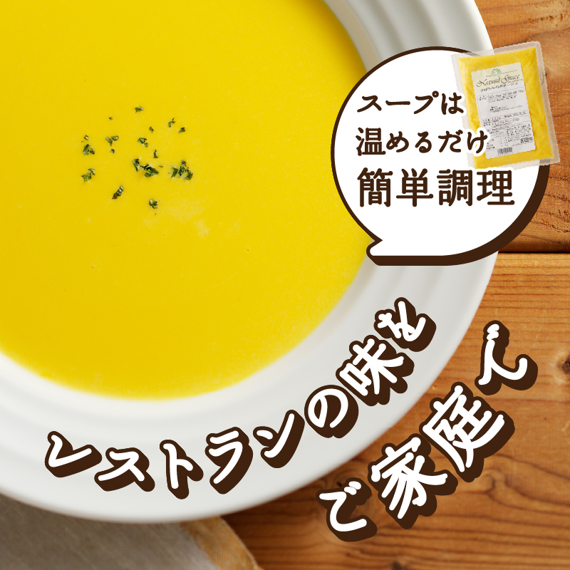 【3ヶ月定期便】 化学調味料無添加スープ10食セット
