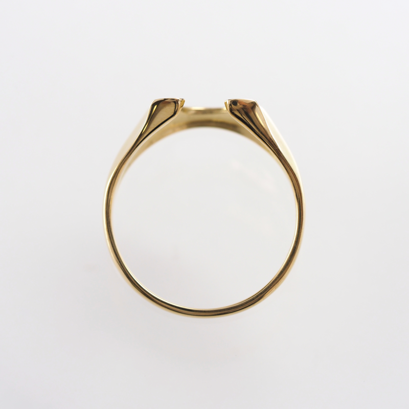 K18 馬蹄の指輪　26866