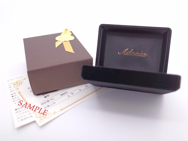 K18ＰＧダイヤモンド極細ラインピアス　E319DI-R