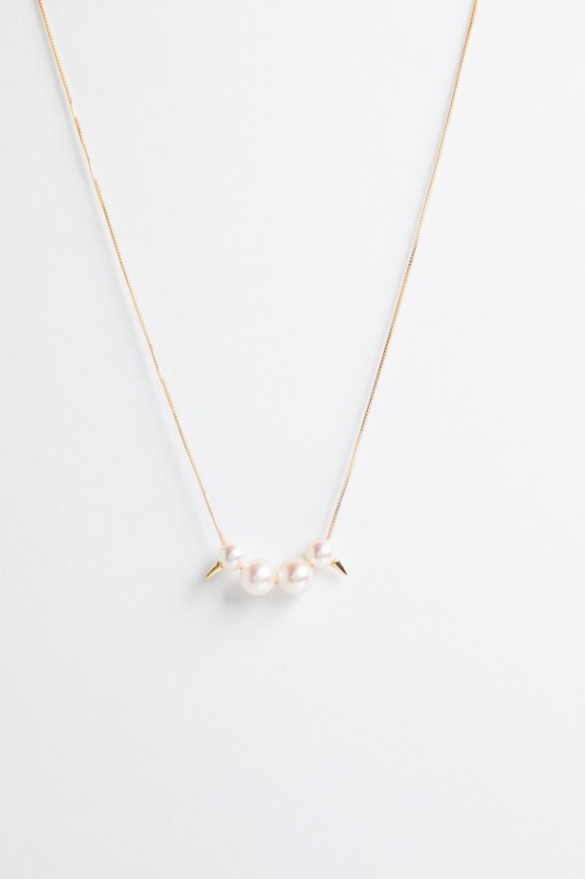 【甲府ジュエリー】K18　アコヤパール　ネックレス（73305284）