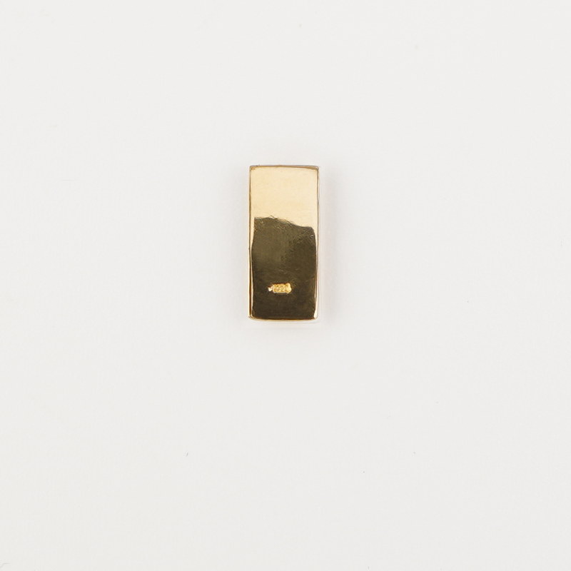 【置物】K24 純金(約0.5g)　ミニピュア(R)　金の延べ棒（SH-0014）
