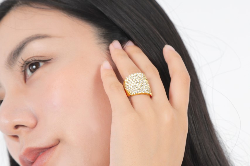 kaojewelryK18 豪華 指輪