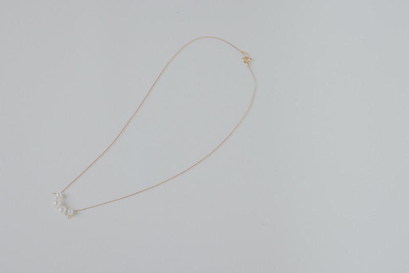 【甲府ジュエリー】K18　アコヤパール　ネックレス（73305284）