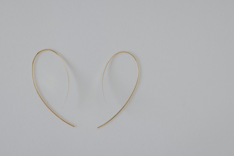 【甲府ジュエリー】K18　フックピアス（15125169）