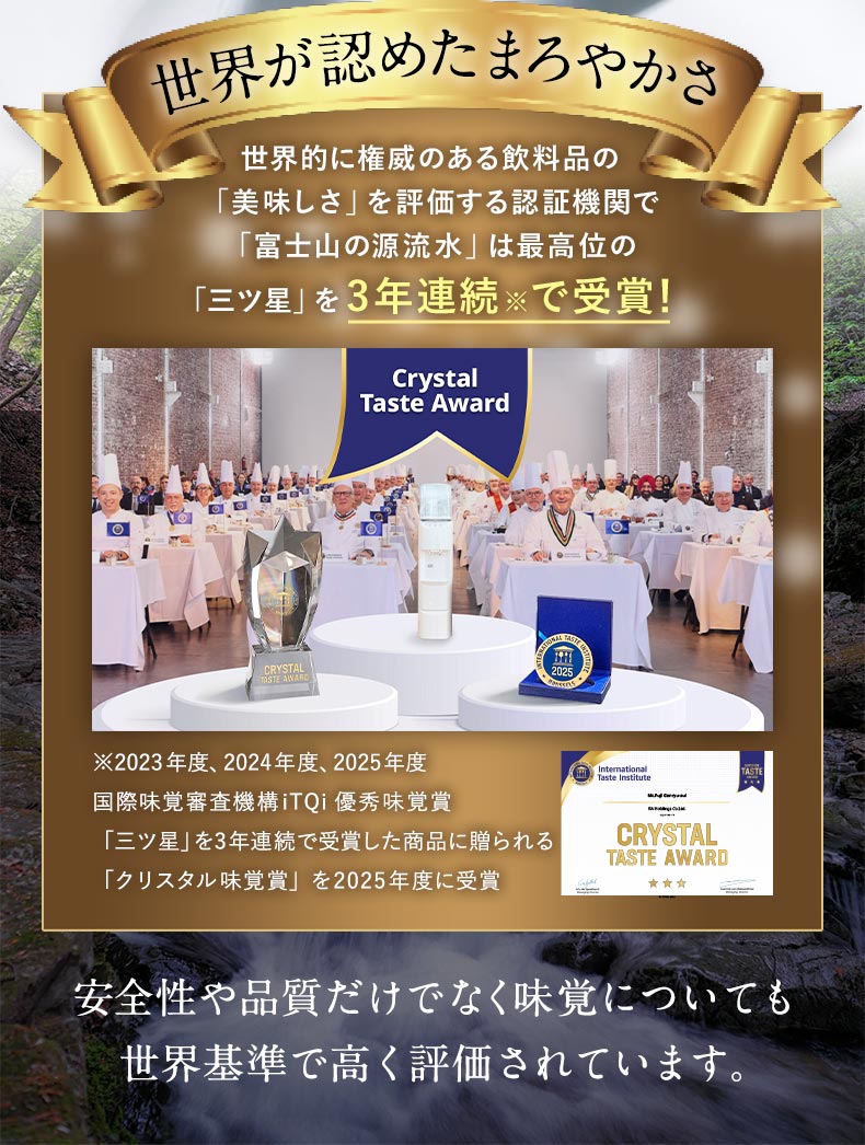 【12ヶ月お届け】富士山の源流水（9.5L×2本/ケース）