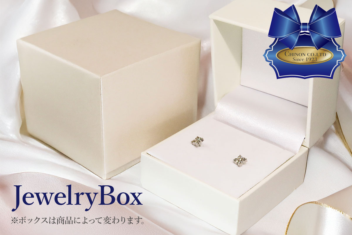 K18YG　ダイヤモンドピアス（4ピース）　CS-689