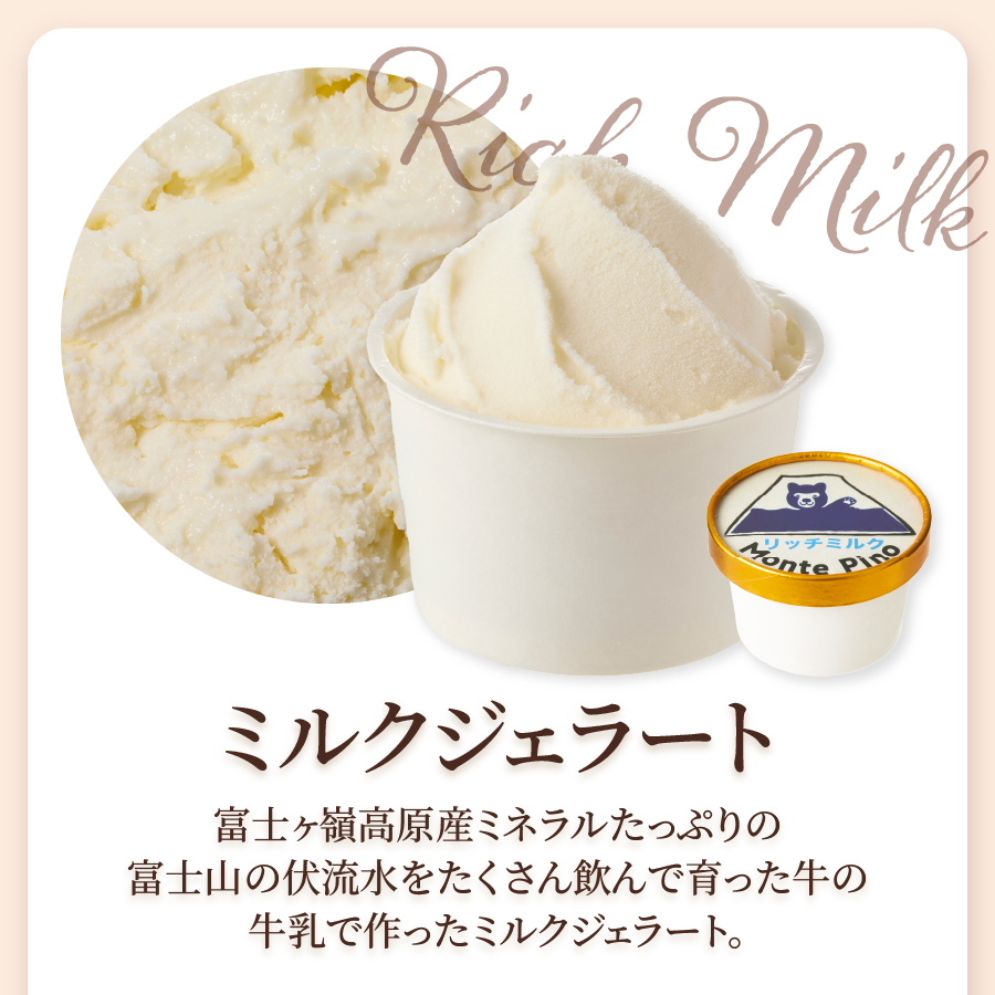 富士山まるごとジェラート　いちご特別セット