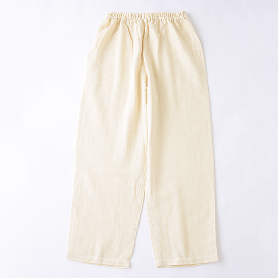 2重織りパジャマ　婦人L【オーガニックコットン100%】