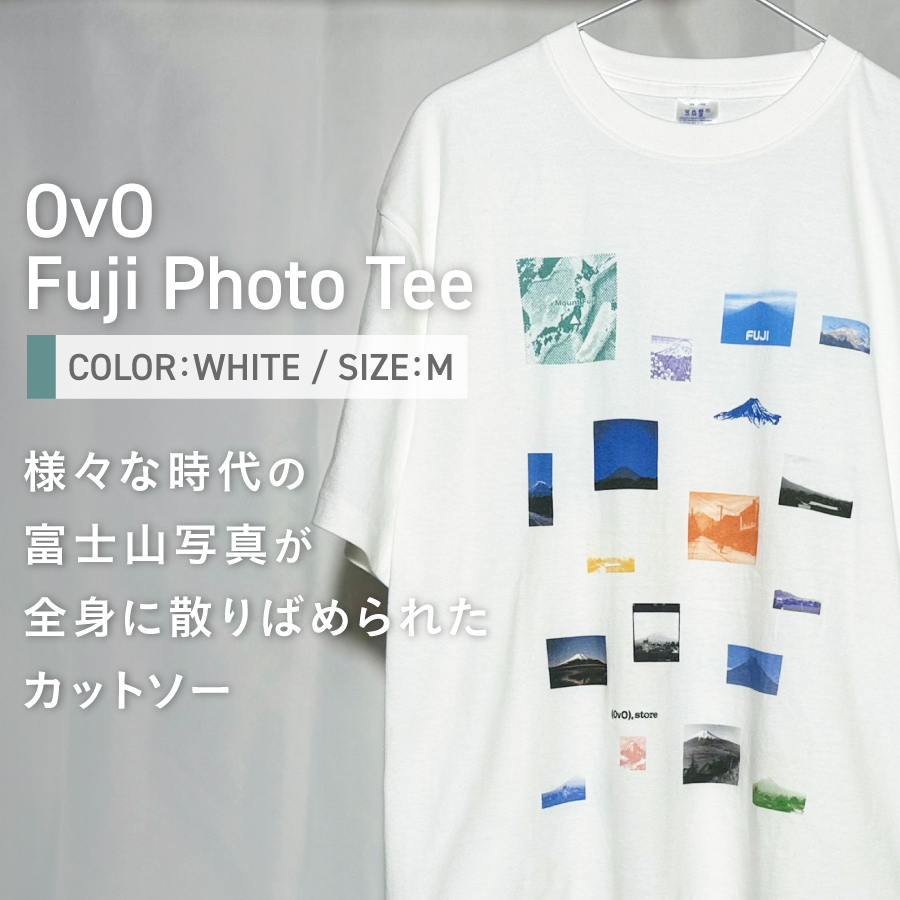 Tã·ã£ã åè¢ WHITE Mãµã€ãº ç¶¿100ïŒ
ã OvO Fuji Photo Tee ã ãŠãã»ãã¯ã¹ ã«ãžã¥ã¢ã« ãã¡ãã·ã§ã³ çœ ãã¯ã€ã å¯å£«å±±