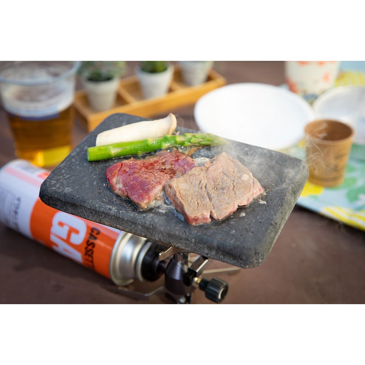 ふじさん 溶岩プレート(ひとりキャンプ用)