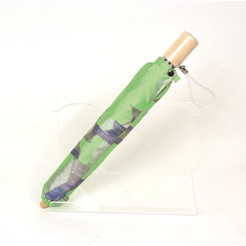 ハレフネ【マイカ】晴雨兼用傘　パーマネントグリーン