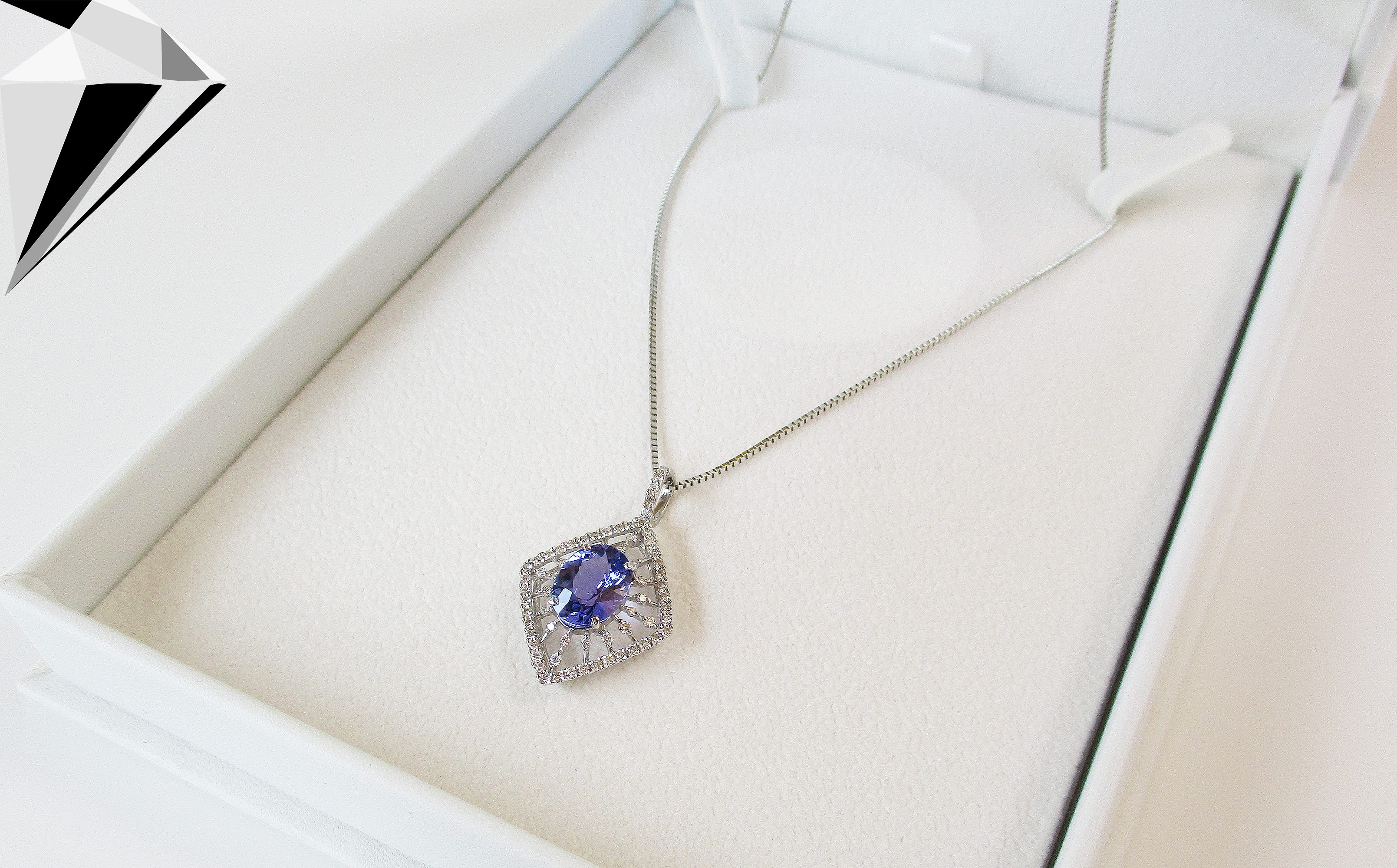 プラチナタンザナイトペンダント MJ824