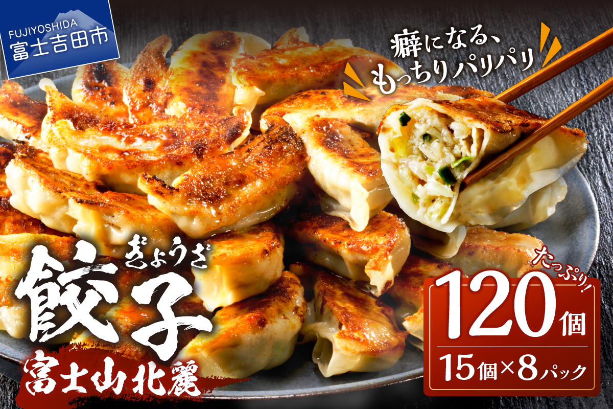 こだわりつづけた無敵味！富士山北麓餃子120個！