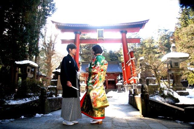 和装ロケーションフォト　富士の麓で思い出のフォトウェディング