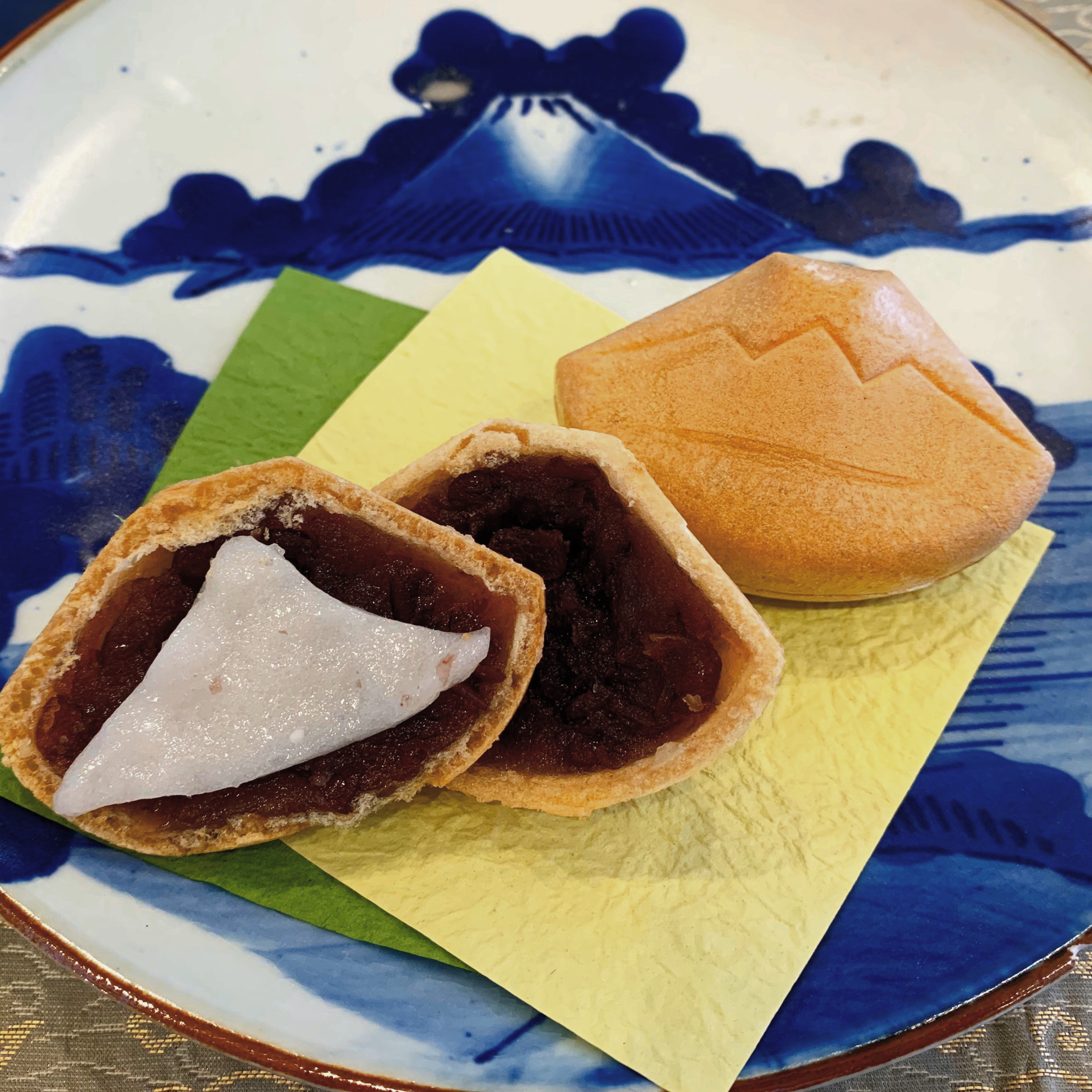 富士山最中セット【富士夢和菓子】