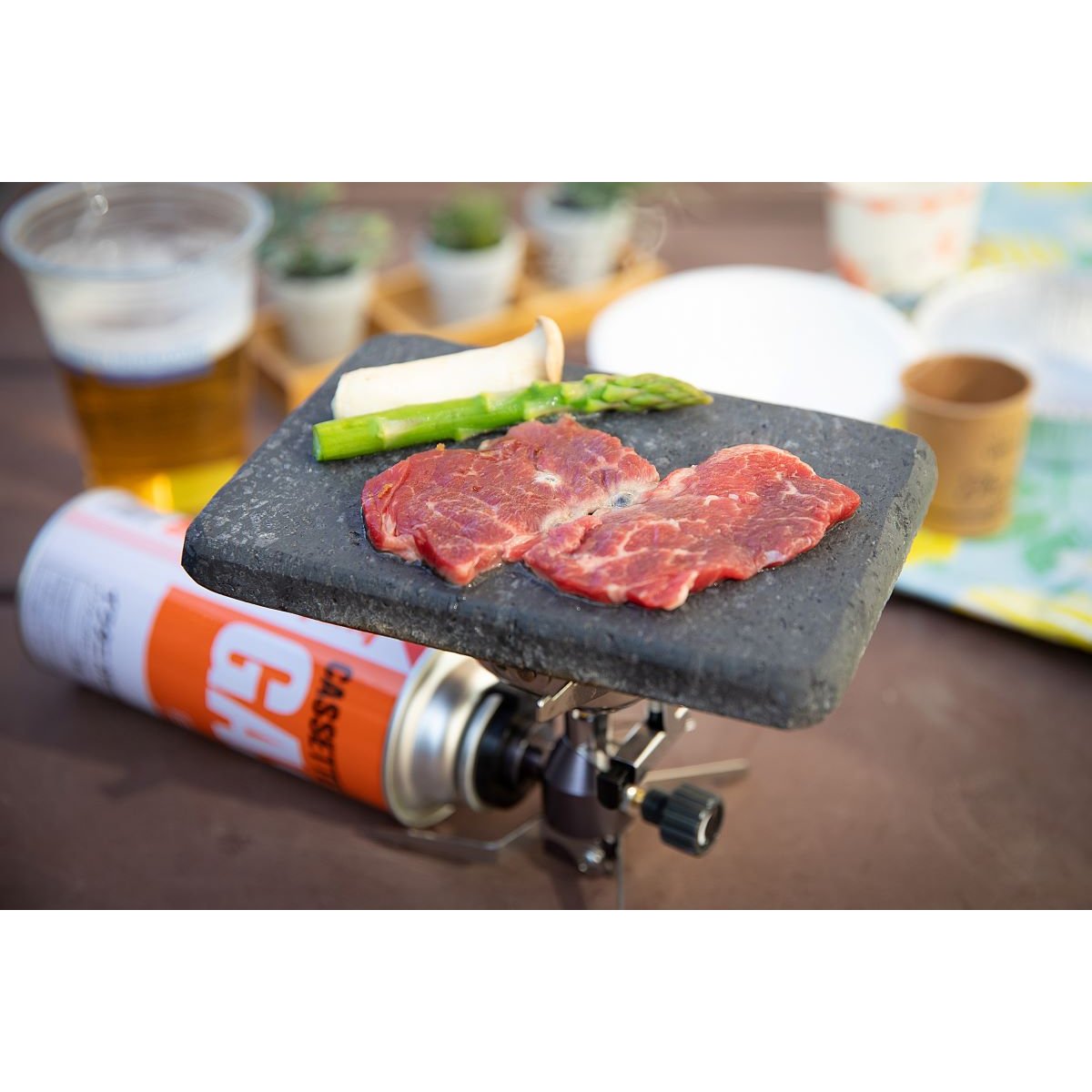 ふじさん 溶岩プレート(ひとりキャンプ用)