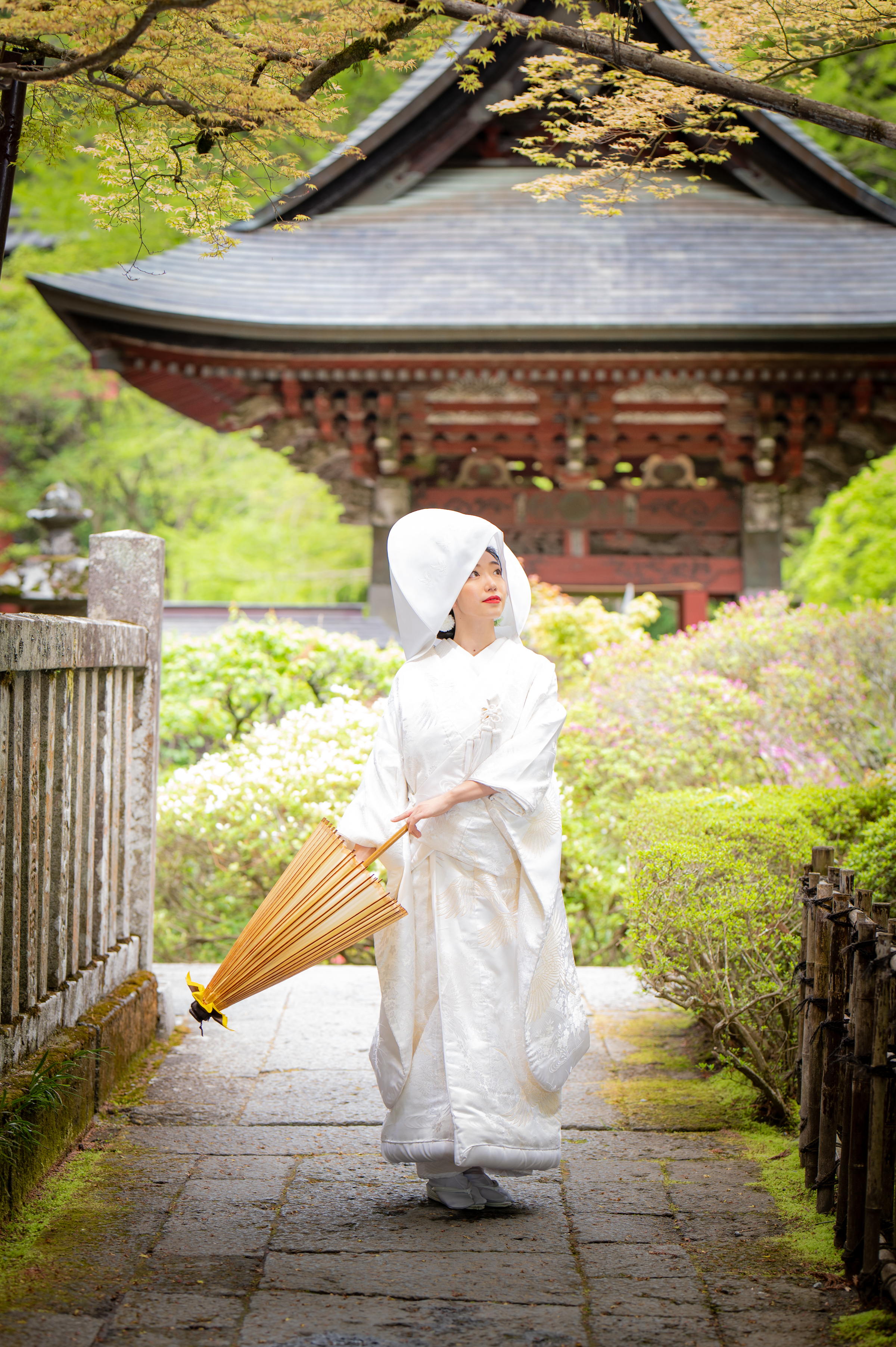 和装ロケーションフォト　富士の麓で思い出のフォトウェディング