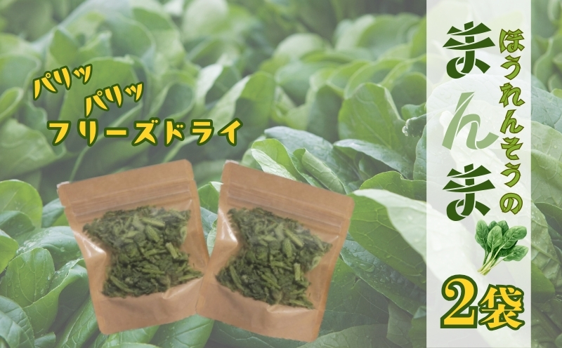 ほうれん草の“まんま”　都留市　|フリーズドライ　ホウレンソウ　カット済み　時短　ビタミン　備蓄