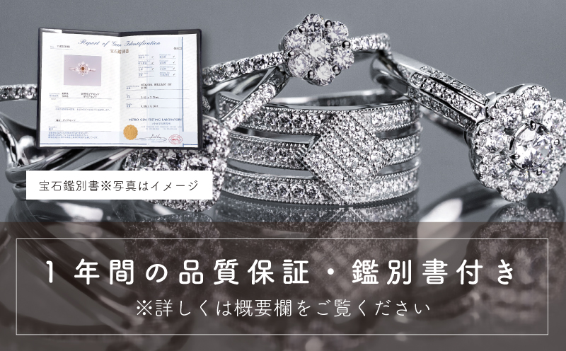 pt900 ダイヤモンドリング＋ネックレス２点セット（RP-562-805）【リズプラス】｜ ダイヤ ダイヤモンド プラチナ ネックレス ペンダント リング 指輪 ジュエリー アクセサリー セット ギフト プレゼント 鑑別書付 保証書付