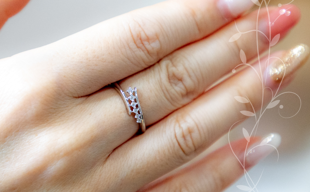 pt900ダイヤモンドリング 0.08ct（RP-MR-1189）【リズプラス】｜ ダイヤ ダイヤモンド プラチナ リング 指輪  ジュエリー アクセサリー セット ギフト プレゼント 鑑別書付 保証書付